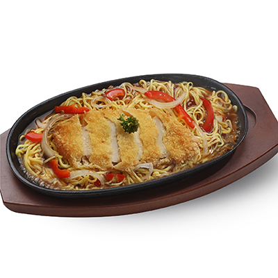 Chicken Katsu Hotplate Ramen Ichiban Sushi